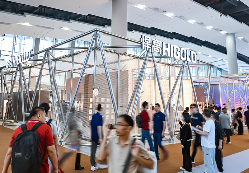 A Masterpiece of Originality! The 1000㎡ Higold Original Hardware Pavilion Debuts at CIFF