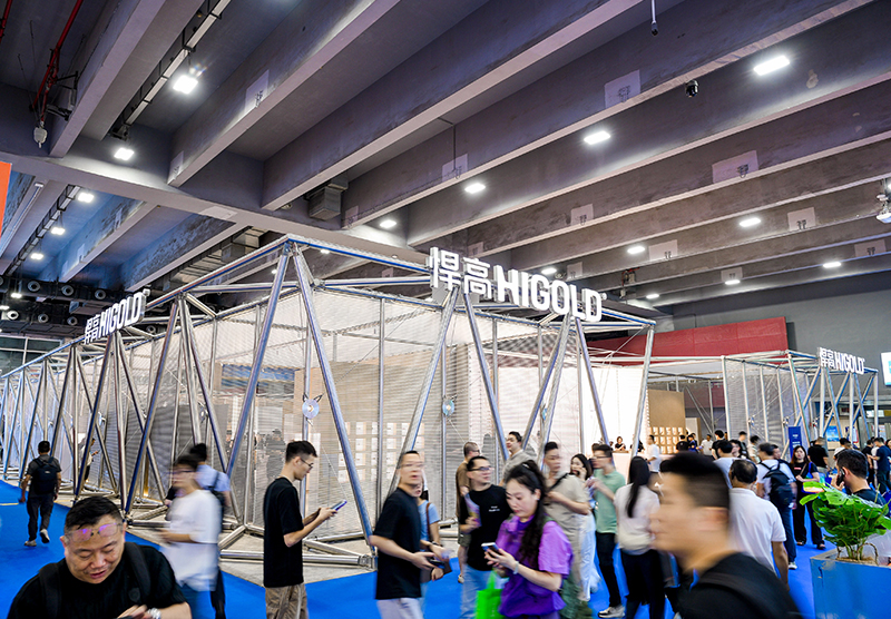 HIGOLD × CBD Fair | 1,000㎡ Hardware Art Gallery Delivers Phenomenal Foot Traffic Once Again