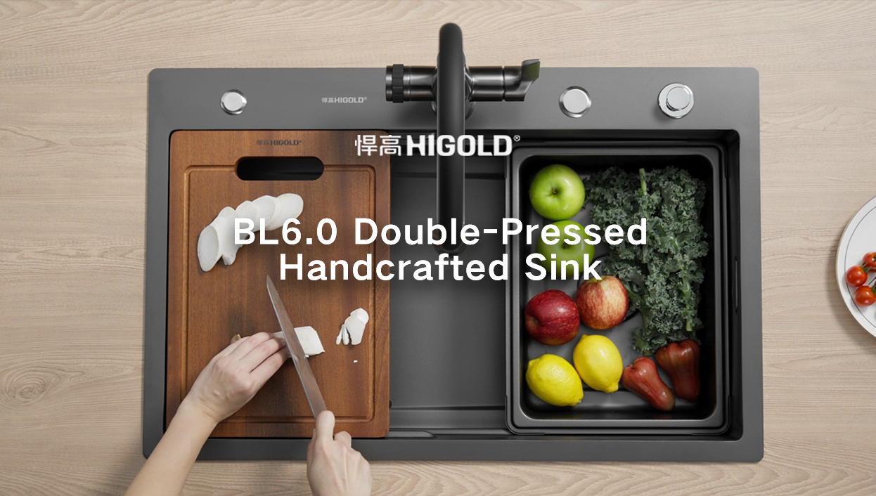 BL6.0 Double-Pressed Handcrafted Sink